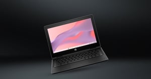 mediatekとhp、edix東京2025に教育向けchromebookを出展