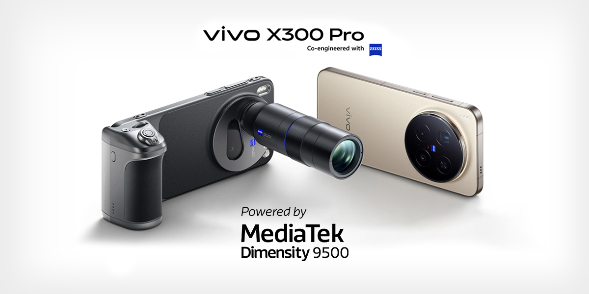 vivo x300 series powered by MediaTek Dimensity 9500